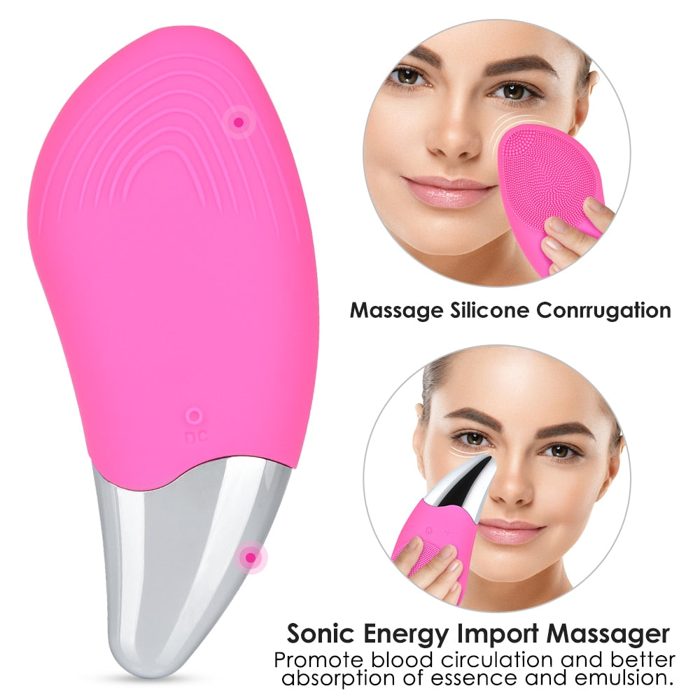 Mini Electric Facial Cleansing Brush