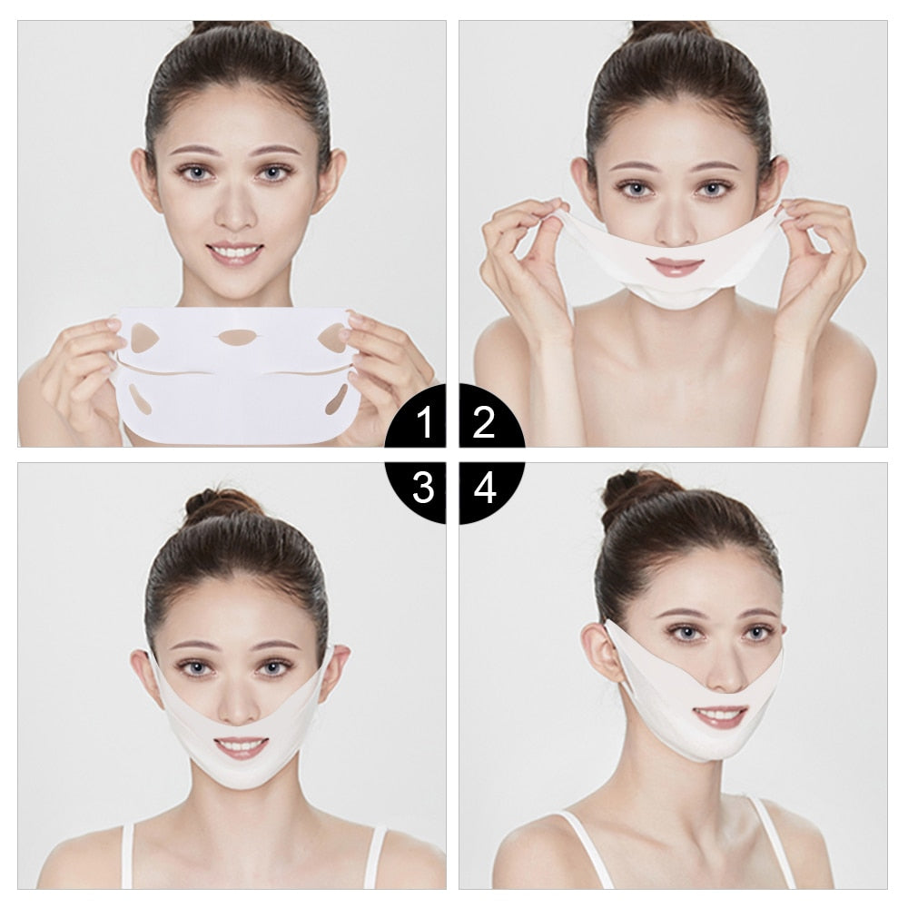 Face Lifting Mask With Eye Patches