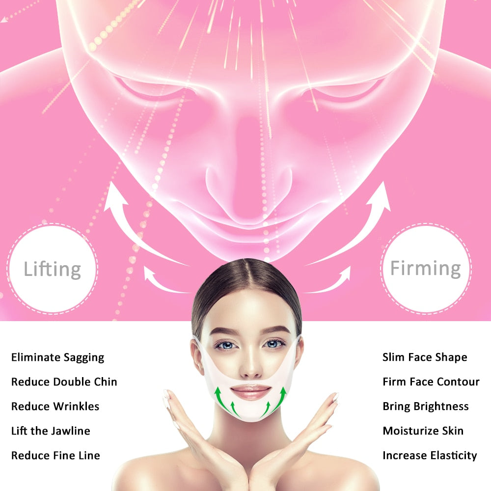 Face Lifting Mask With Eye Patches