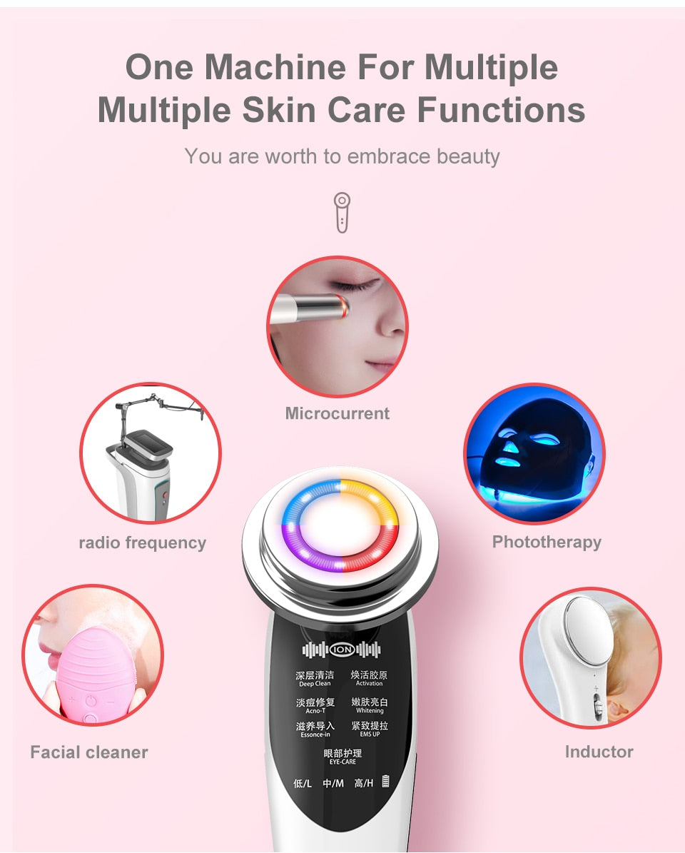 Face Skin RF&EMS Radio Mesotherapy Electroporation